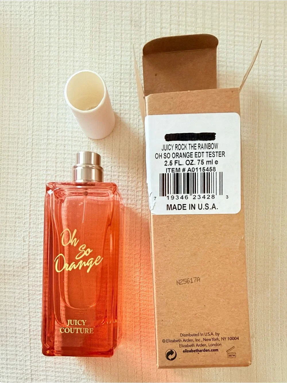 🍊 Juicy Couture Oh So Orange - Rock The Rainbow - Full Size 2.5 oz 🍊